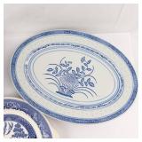 Assortment of Blue and White China