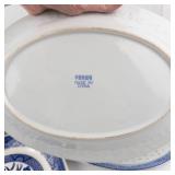 Assortment of Blue and White China