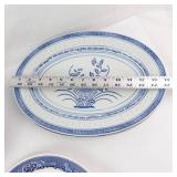 Assortment of Blue and White China