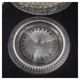 Assorted Clear Pressed Glassware - Bowls, Plates & Serving Dishes