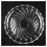 Assorted Clear Pressed Glassware - Bowls, Plates & Serving Dishes