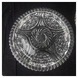 Assorted Clear Pressed Glassware - Bowls, Plates & Serving Dishes