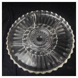 Assorted Clear Pressed Glassware - Bowls, Plates & Serving Dishes
