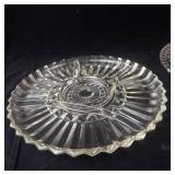 Assorted Clear Pressed Glassware - Bowls, Plates & Serving Dishes