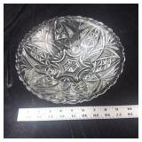 Lot of 3 Crystal Glass Bowls & Compotes Assorted Sizes