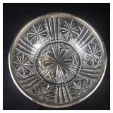 Lot of 3 Crystal Glass Bowls & Compotes Assorted Sizes
