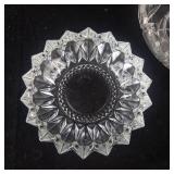 Crystal Glass Bowls Lot of 3