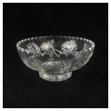 Crystal Glass Bowls Lot of 3