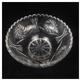 Crystal Glass Bowls Lot of 3