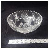 Crystal Glass Bowls Lot of 3