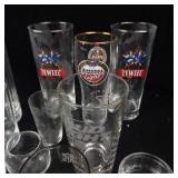 Assorted Clear Glassware (Mixed Lot)