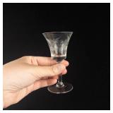Etched Floral Crystal Champagne Coupes - Large Assorted Glassware Collection for Entertaining