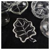 Assorted Clear Glassware - Bowls, Compotes, Sugar Bowls & Cruet