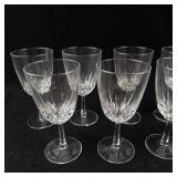 Crystal Stemware Glasses (Lot of 10)