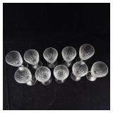 Crystal Stemware Glasses (Lot of 10)