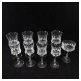 9-Piece Crystal Glass Stemware Set