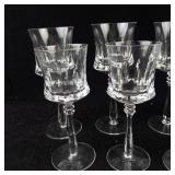 9-Piece Crystal Glass Stemware Set