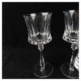 9-Piece Crystal Glass Stemware Set