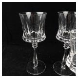 9-Piece Crystal Glass Stemware Set