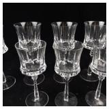 9-Piece Crystal Glass Stemware Set