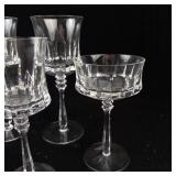 9-Piece Crystal Glass Stemware Set