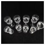 9-Piece Crystal Glass Stemware Set