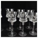 9-Piece Crystal Glass Stemware Set