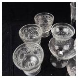 Assorted Crystal Glass Stemware (16-Piece) - Goblets, Wine Glasses & Flutes