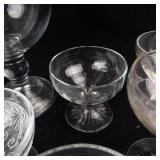 Assorted Crystal Glass Stemware (16-Piece) - Goblets, Wine Glasses & Flutes