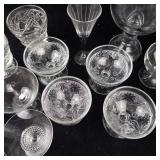 Assorted Crystal Glass Stemware (16-Piece) - Goblets, Wine Glasses & Flutes