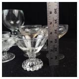 Assorted Crystal Glass Stemware (16-Piece) - Goblets, Wine Glasses & Flutes