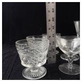 Assorted Crystal Glass Stemware (16-Piece) - Goblets, Wine Glasses & Flutes