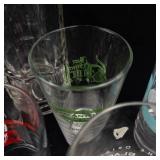 Assorted Beer Glasses - Wurzburger Hofbrau, Banks