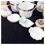 Enesco Porcelain Mugs & Figurines Assortment