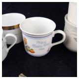 Enesco Porcelain Mugs & Figurines Assortment