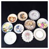 Large Floral Bouquet Plate - Assorted Porcelain Decorative Plates