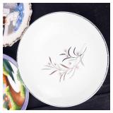 Large Floral Bouquet Plate - Assorted Porcelain Decorative Plates