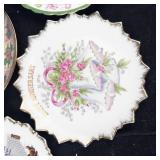 Large Floral Bouquet Plate - Assorted Porcelain Decorative Plates