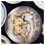 Large Floral Bouquet Plate - Assorted Porcelain Decorative Plates