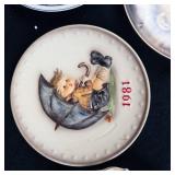 Large Floral Bouquet Plate - Assorted Porcelain Decorative Plates