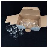 11-Piece Stemware Glass Set - 5.5-Inch Tall Wine Glasses