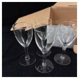 11-Piece Stemware Glass Set - 5.5-Inch Tall Wine Glasses