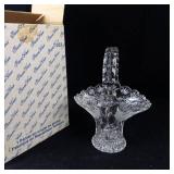 Princess House Lead Crystal Basket - Item 033