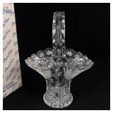 Princess House Lead Crystal Basket - Item 033