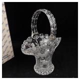 Princess House Lead Crystal Basket - Item 033