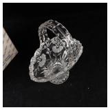 Princess House Lead Crystal Basket - Item 033
