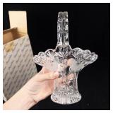 Princess House Lead Crystal Basket - Item 033