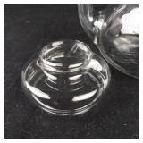 Princess House Crystal Teapot 3-Piece Set - Made in Czech Republic