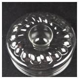 Princess House Crystal Cake Pan - Made in Czech Republic