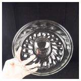 Princess House Crystal Cake Pan - Made in Czech Republic